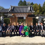 名張市東田原の長楽寺で仁王像の開眼法要（16.4.17）