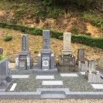 京都府南山城村南大河原で墓地改修と新しいお墓の建立工事を行いました。（17.10.16）
