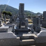 奈良県葛城市の霊園にてお墓が完成しました（30.5.21）